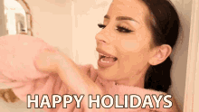 Happy Holidays Holiday Season GIF - Happy Holidays Holiday Season Seasons Greetings GIFs