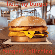 Burger Glitch GIF - Burger Glitch Whopper GIFs
