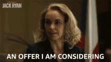 An Offer I Am Considering Alena GIF - An Offer I Am Considering Alena Tom Clancys Jack Ryan GIFs