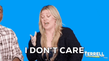 The Terrell Show Kelly Clarkson GIF - The Terrell Show Kelly Clarkson I Dont Care GIFs