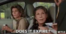 does it expire frankie lily tomlin grace and frankie surprised