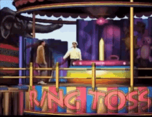 Mike Dawson Ring Toss GIF