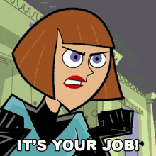 Its Your Job Maddie Fenton GIF - Its Your Job Maddie Fenton Doctors Disorders GIFs