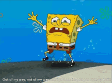 Spongebob Running GIF - Spongebob Running Scared GIFs