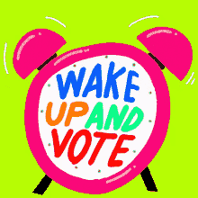 Alarm Clock Alarm GIF - Alarm Clock Alarm Wake Up And Vote GIFs