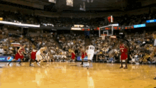 a basketball player with the number 23 on his back