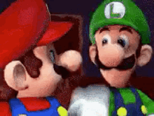 Mario Luigi GIF - Mario Luigi Slap GIFs