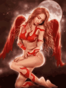 Angel Red GIF - Angel Red GIFs
