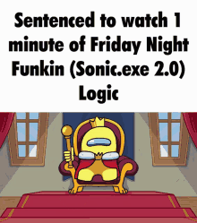 Game Toons Among Us Logic GIF - Game Toons Among Us Logic Friday Night Funkin Logic GIFs