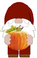 Gnome Pumpkin Patch Sticker
