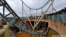 thorpe park roller coaster theme park colossus thorpe park colossus