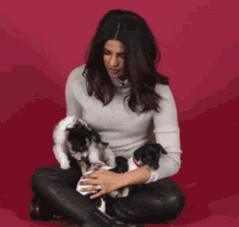 Priyanka Chopra Dog GIF - Priyanka Chopra Dog Buzzfeed GIFs