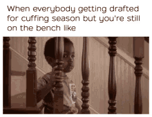 Benched Cuffing Season GIF - Benched Cuffing Season No Draft GIFs
