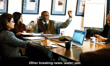 water wet breaking news water is wet perry white dc comics