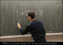 When You Look Away For A Second During Class... GIF - Look Away Class Math GIFs
