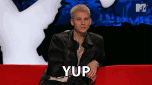 Yup Machine Gun Kelly GIF - Yup Machine Gun Kelly Ridiculousness GIFs