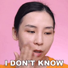 I Dont Know What It Is Tina Yong GIF - I Dont Know What It Is Tina Yong Idk GIFs