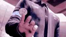 Not Mine Connor GIF - Not Mine Connor Coin Trick GIFs