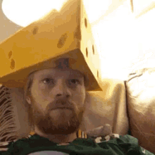 Packers Cheese Head GIF - Packers Cheese Head Ostefar GIFs