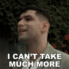 I Cant Take Much More Aaron Frazer GIF - I Cant Take Much More Aaron Frazer Bad News Song GIFs