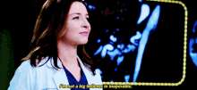 Greys Anatomy Amelia Shepherd GIF - Greys Anatomy Amelia Shepherd Im Not A Big Believer In Inoperable GIFs