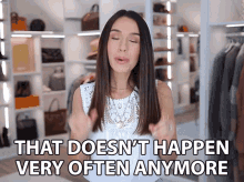 That Doesnt Happen Very Often Anymore Shea Whitney GIF - That Doesnt Happen Very Often Anymore Shea Whitney On Rare Occasions GIFs