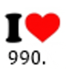 I Love 990 GIF