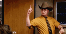 the office comedy dwight cowboy yeehaw