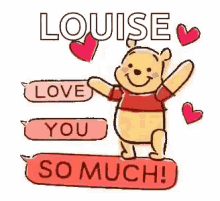 winnie the pooh i love you