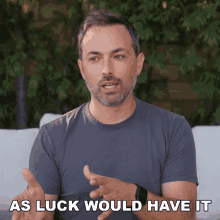 As Lucky Would Have It Derek Muller GIF - As Lucky Would Have It Derek Muller Veritasium GIFs