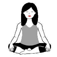 Stretching Lotus Positions Sticker - Stretching Lotus Positions Lotus Position Stickers
