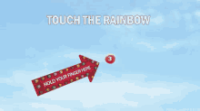 Touch The Rainbow GIF - Touch Skittles Holdyourfinger GIFs