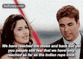 We Have Reached The Moon And Back But Yetyou People Still Feel That We Have Onlyreached As Far As The Indian Rope Trick..Gif GIF - We Have Reached The Moon And Back But Yetyou People Still Feel That We Have Onlyreached As Far As The Indian Rope Trick. Happy 11-years-of-namastey-london-ð Hindi GIFs