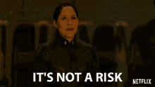 its not a risk sakina jaffrey captain kamal lost in space dont worry
