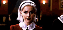Sabrina Spellman Wink GIF - Sabrina Spellman Wink The Chilling Adventures Of Sabrina GIFs
