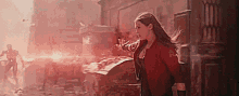 Scarlet Witch Take That GIF - Scarlet Witch Take That I Dont Think So GIFs