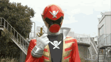 Kaizoku Sentai Gokaiger Marvelous GIF - Kaizoku Sentai Gokaiger Marvelous Gokai Red Gold Mode GIFs