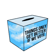 box i voted clouds go vote ballot