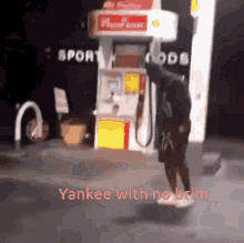 Yankee With No Brim Foot Work GIF