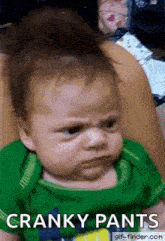 Baby Forced Smile GIF