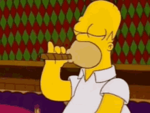 Homer Thesimpsons GIF - Homer Thesimpsons Smoking GIFs