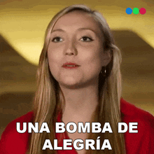 Una Bomba De Alegría María Sol GIF - Una Bomba De Alegría María Sol Masterchef Argentina GIFs