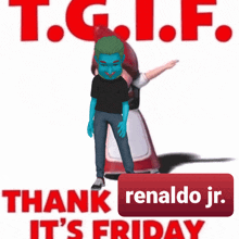 Renaldo Jr Gnomeo GIF