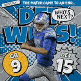 Detroit Lions (15) Vs. Green Bay Packers (9) Post Game GIF