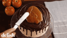 Caramel Apple Cake GIF - Delish Caramel Apple Cake Cake GIFs