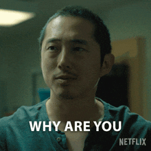 Why Are You Showing Me This Danny Cho GIF - Why Are You Showing Me This Danny Cho Steven Yeun GIFs