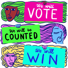 we will vote we will be counted we will win theleague womens votes