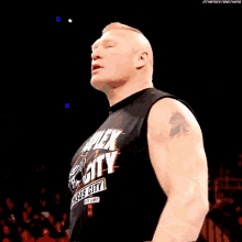 Brock Lesnar Universal Champion GIF - Brock Lesnar Universal Champion Shanti GIFs
