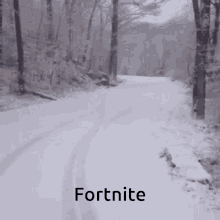 Fortnite Snow GIF