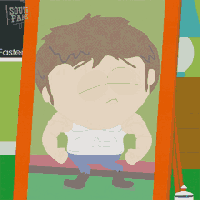 Flexing On The Mirror Jimmy Valmer GIF - Flexing On The Mirror Jimmy Valmer South Park GIFs